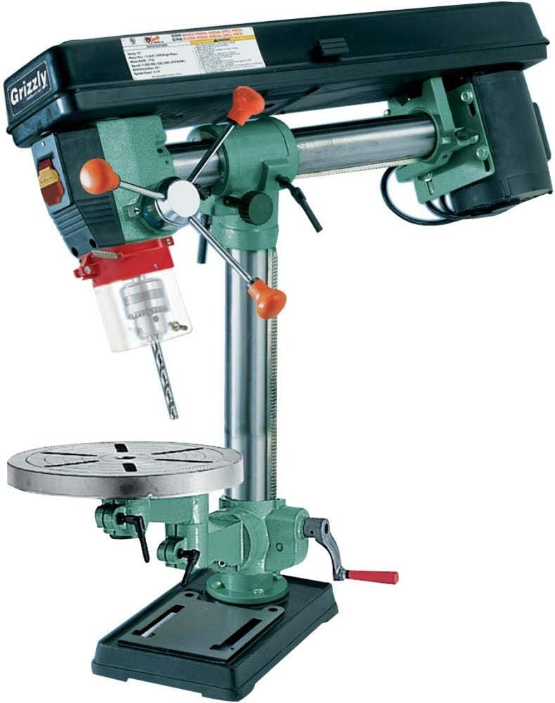 Grizzly Industrial G7946-34″ Floor Radial Drill Press Review