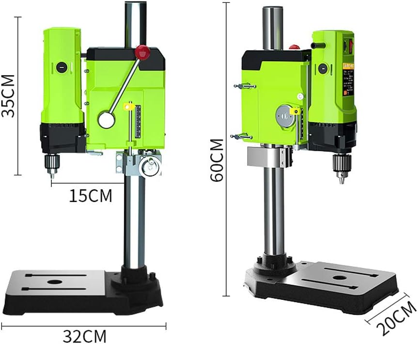 MINIQ Bench Drill Stand 710W Mini Electric Bench Drilling Machine Drill Chuck 1-13mm