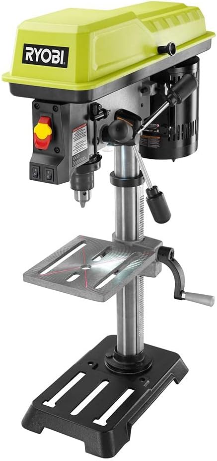 RYOBI 10 in. 5 Speed Drill Press with EXACTLINE Alignment System