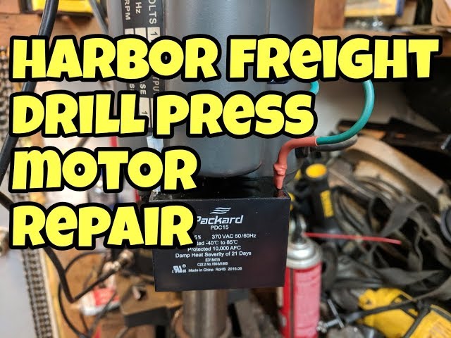 Troubleshooting And Drill Press Motor Replacement